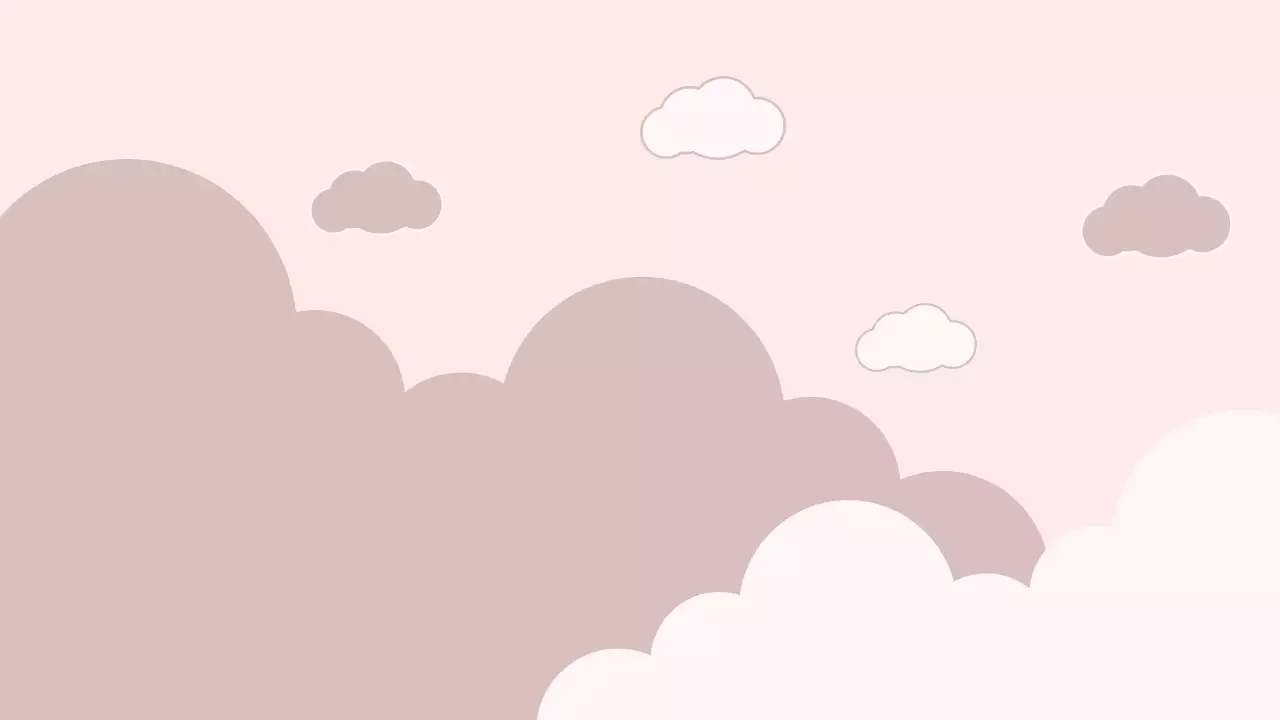 핑크 심플 자연 포토프레임