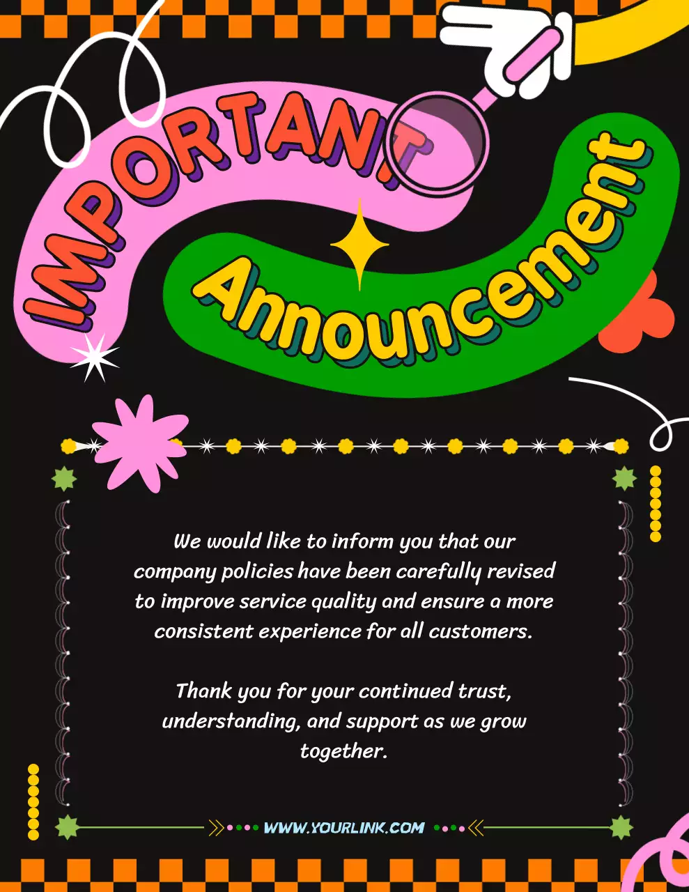 컬러풀 레트로 기업 공고