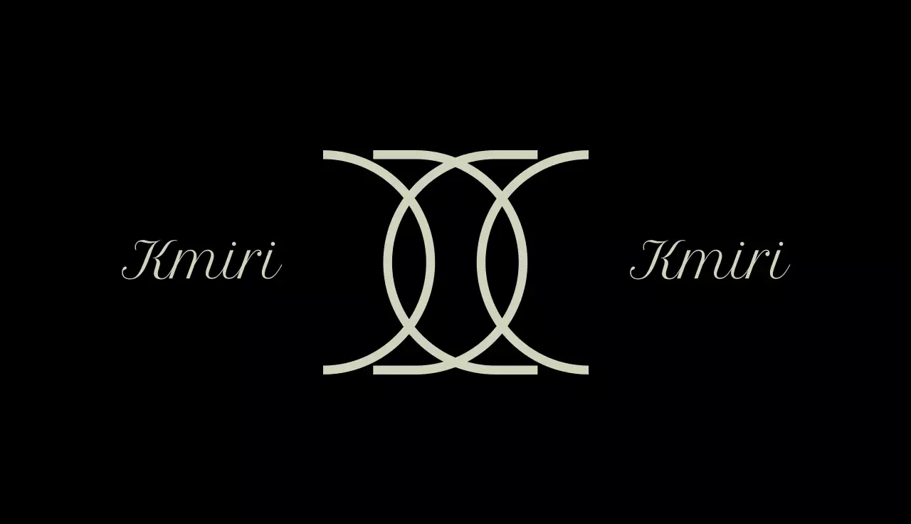 검정 심플 브랜드 홍보