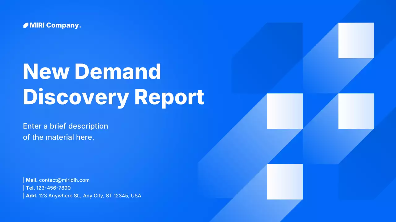 báo cáo kinh doanh hiện đại màu xanh