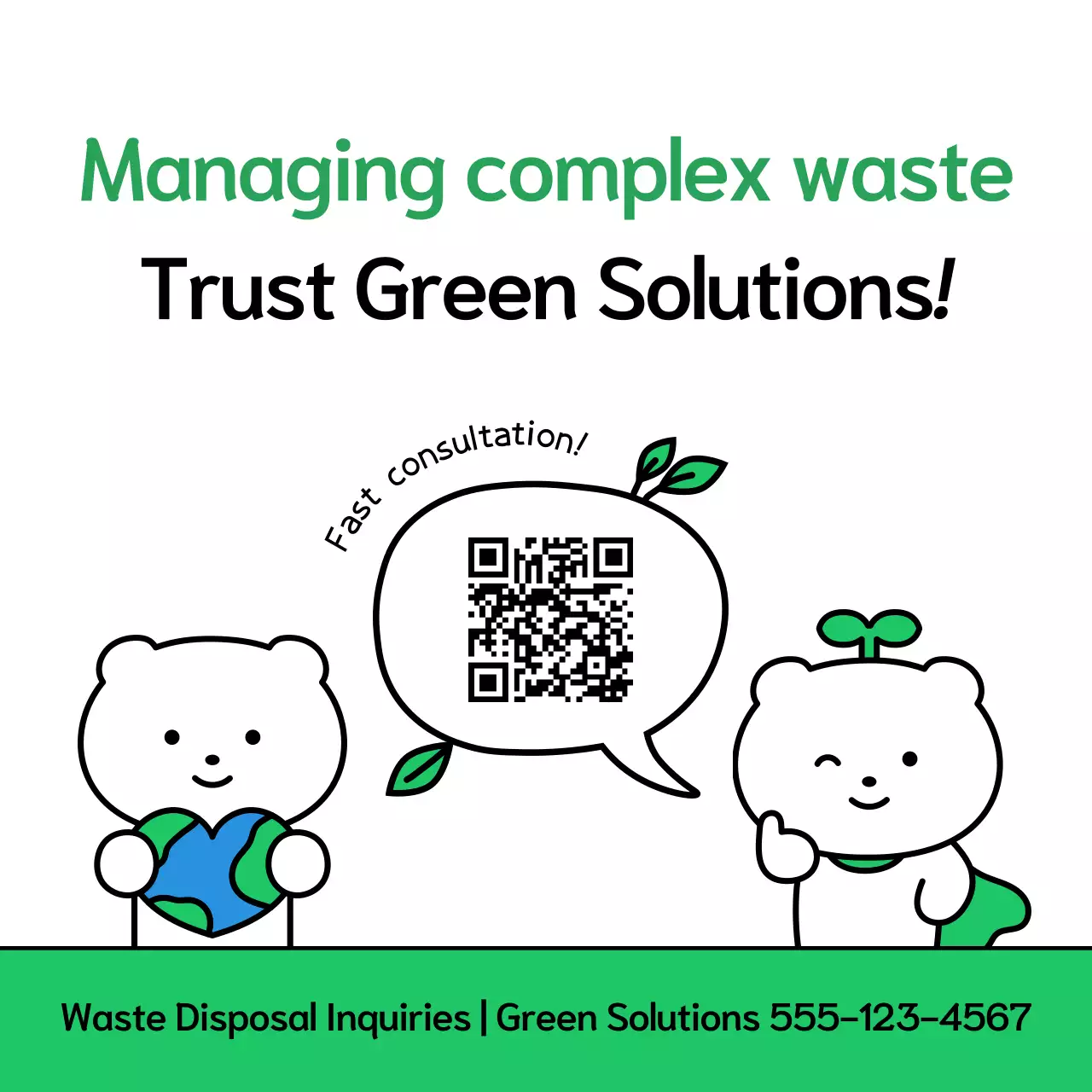 quảng cáo hoạt hình xanh về rác thải