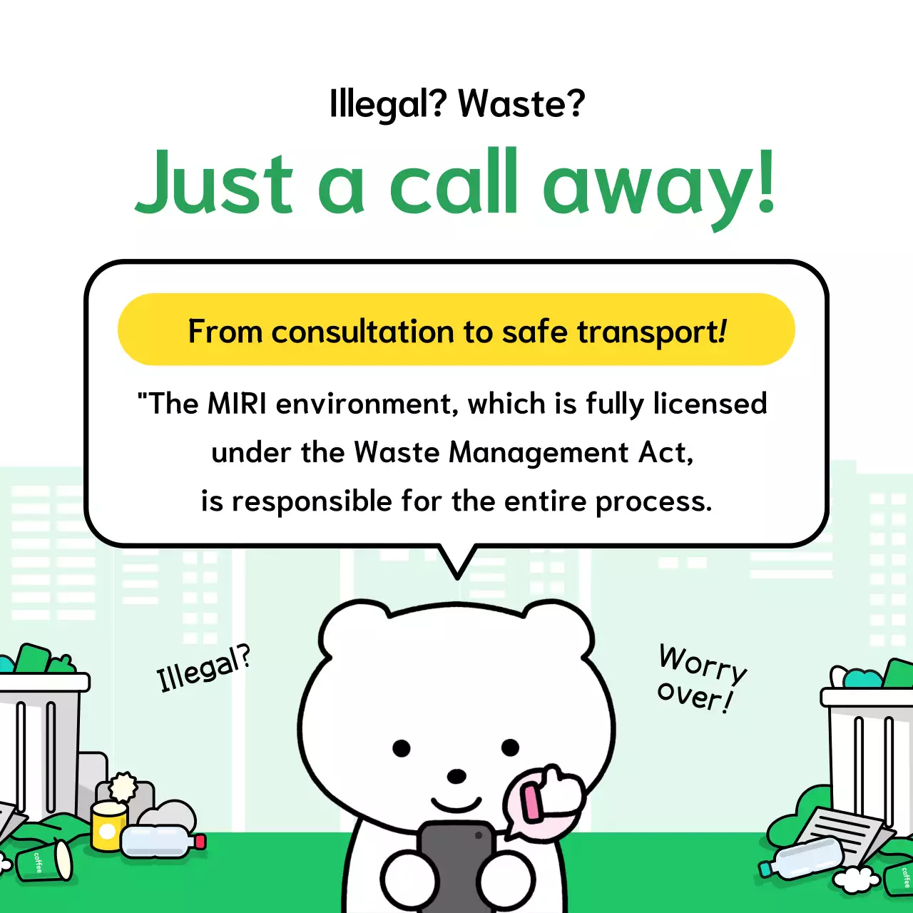 quảng cáo hoạt hình xanh về rác thải