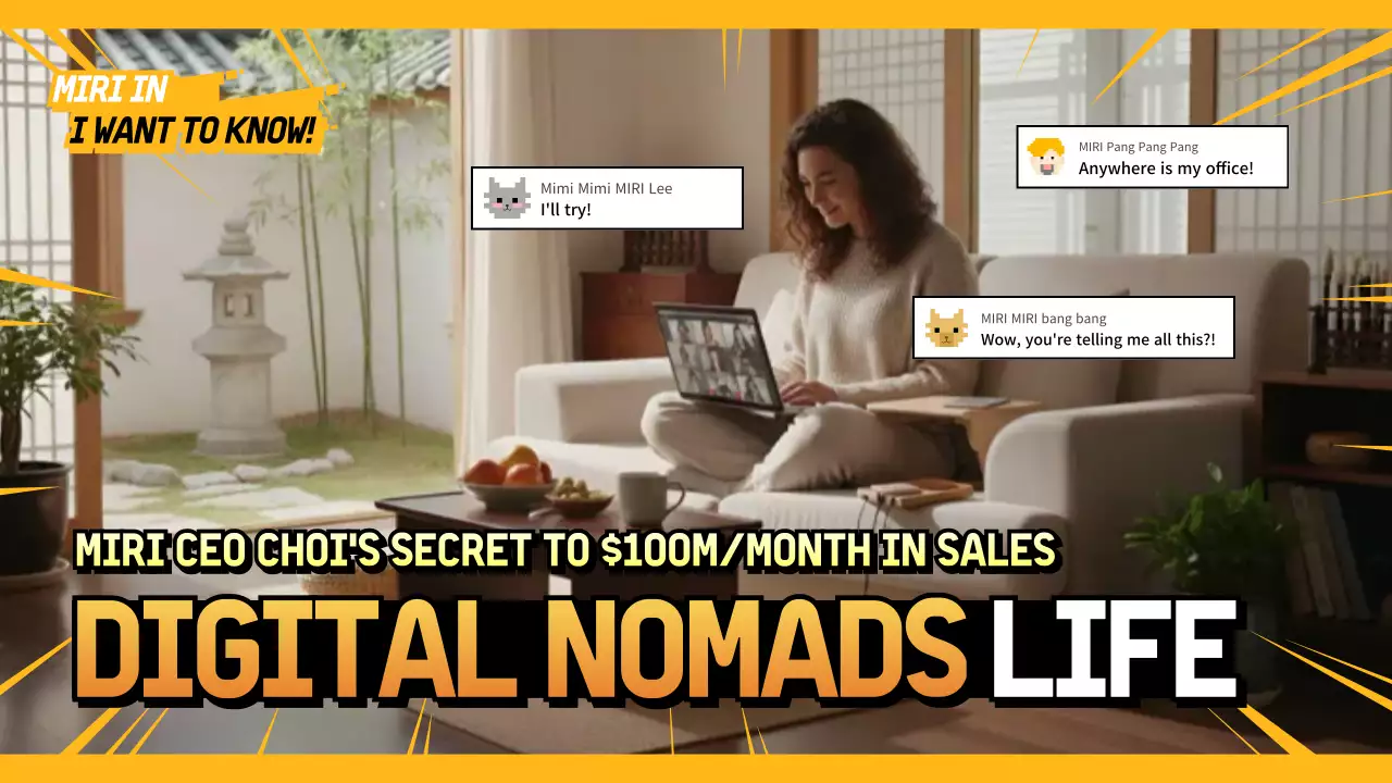 orange modern digital lifestyle promotion