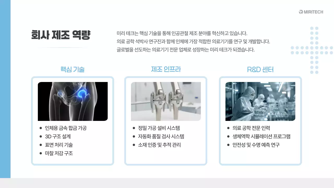하늘색 모던 의료 기획