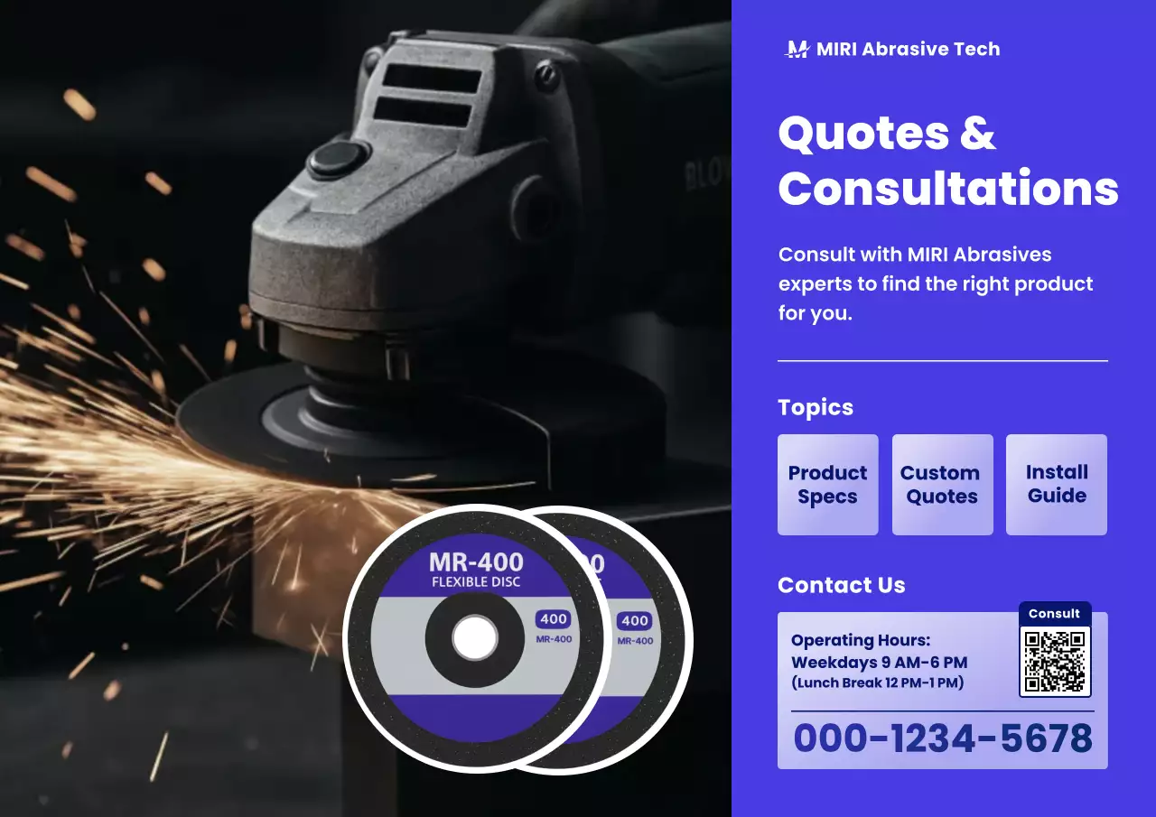 blue industrial tool promotion