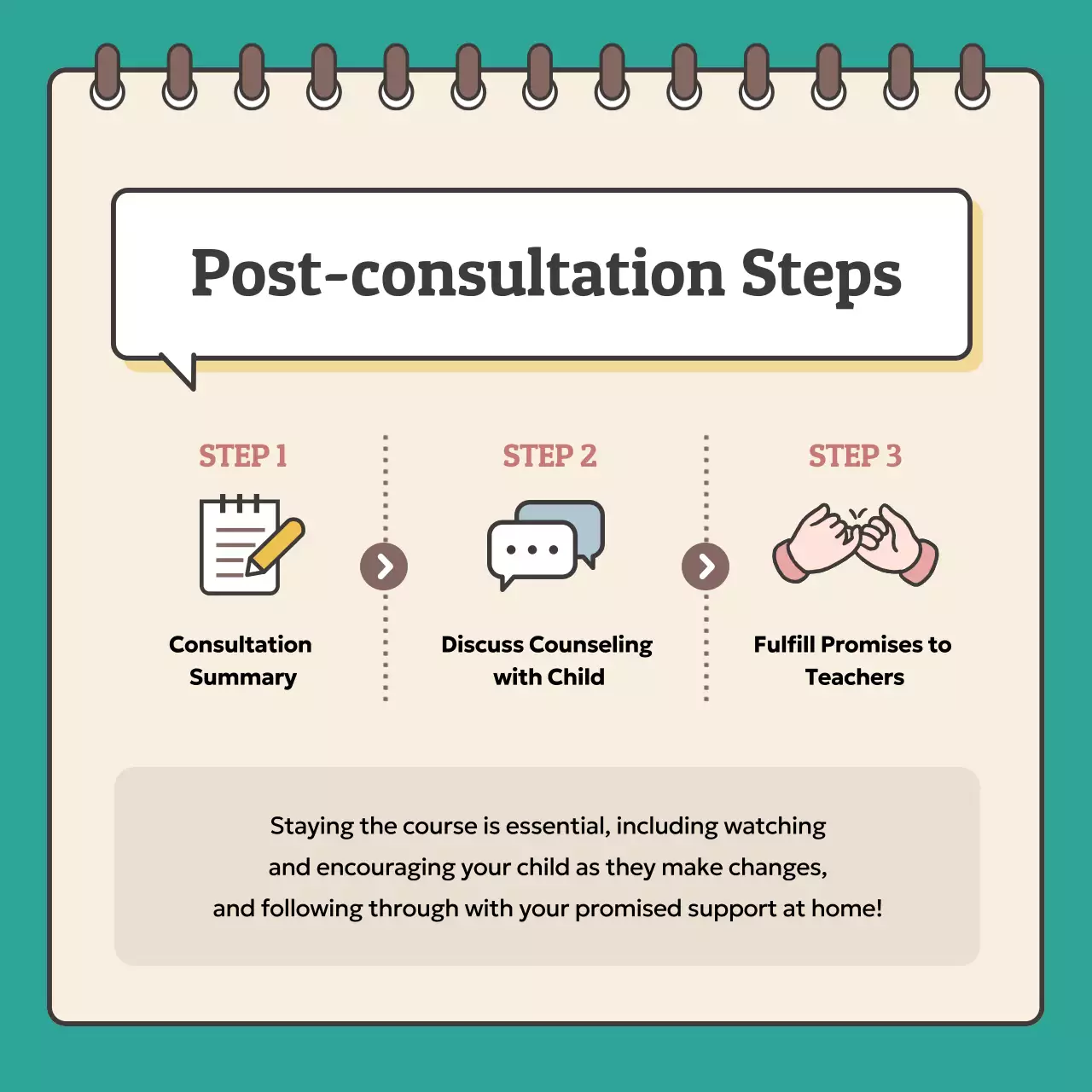 hướng dẫn nuôi dạy con cái bằng tranh hoạt hình màu be