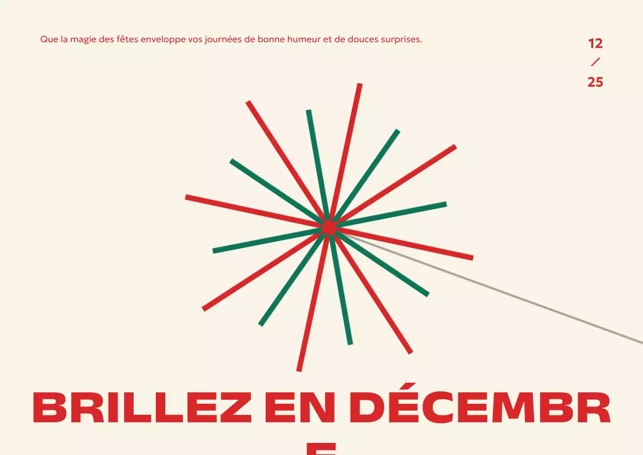 Événement de fin d'année Ivory Minimal