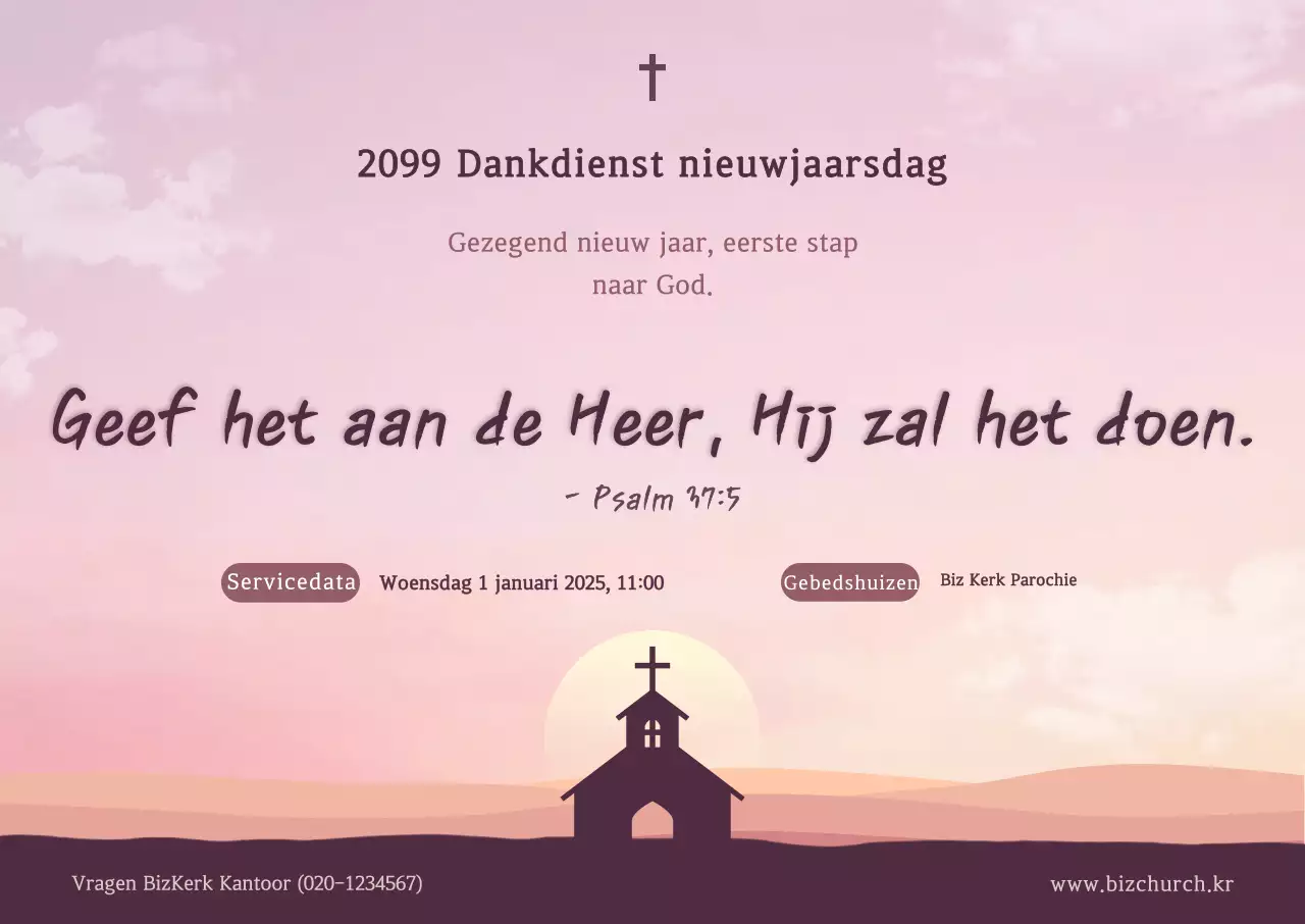 Roze Eenvoudige Aanbiddingsgids