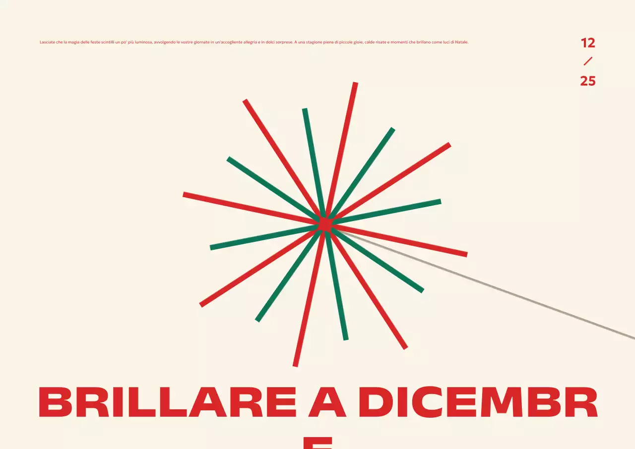 Evento di fine anno Ivory Minimal