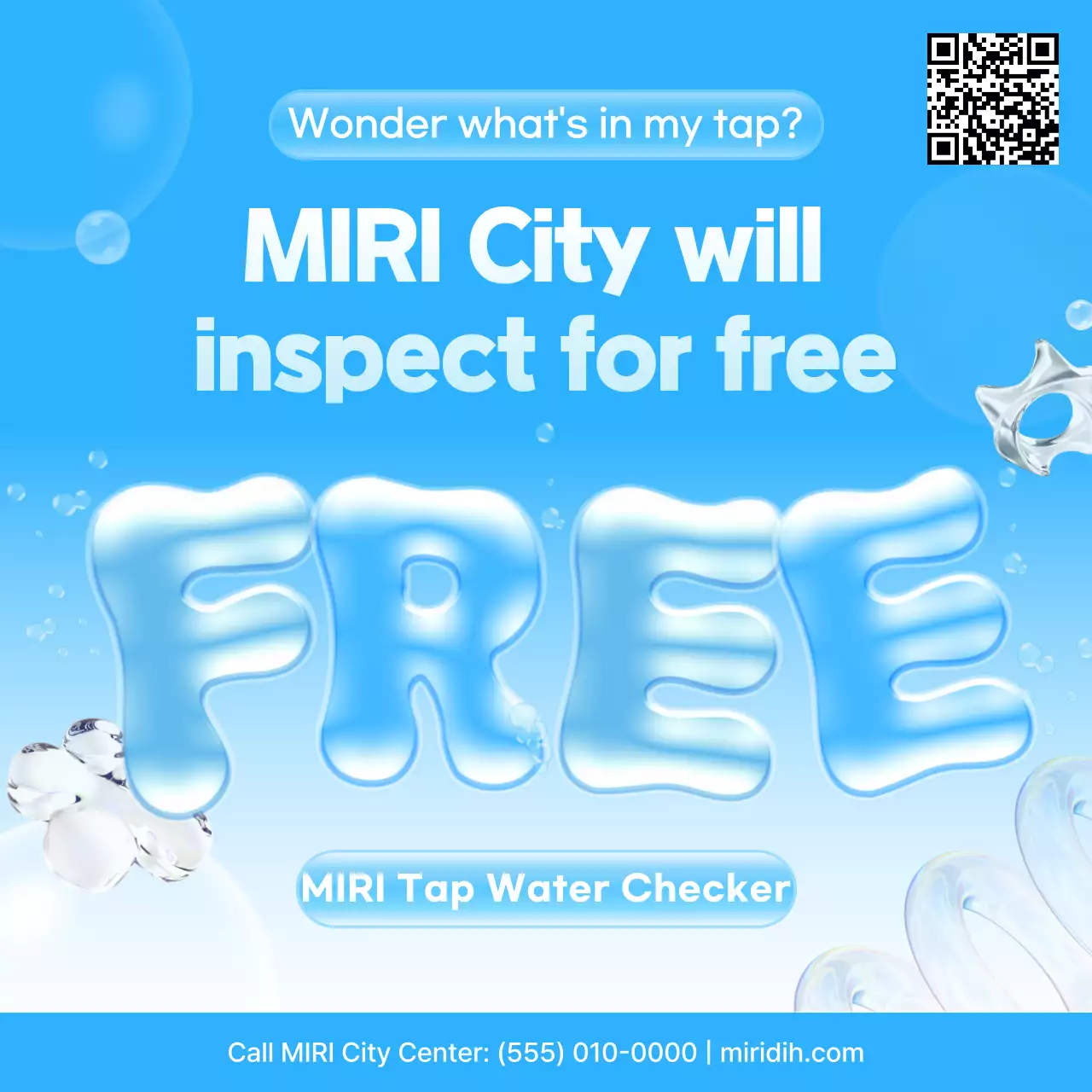 Promosi Inspeksi Bersih Biru Langit