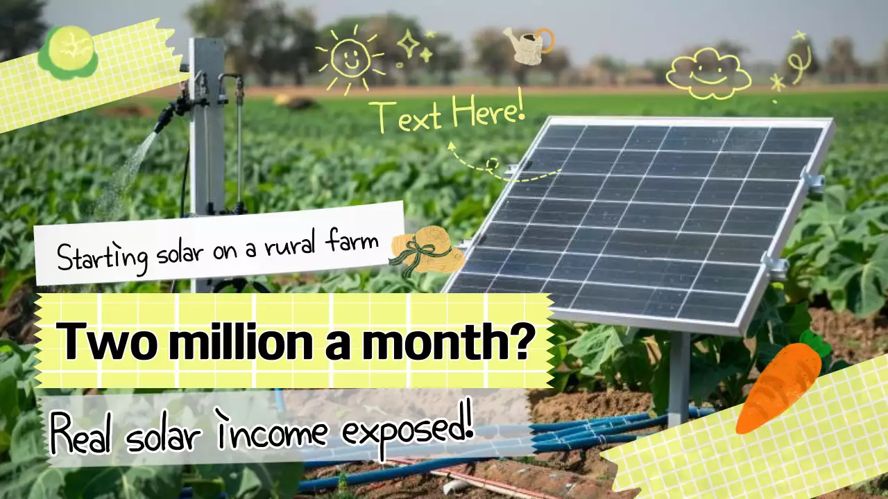 Green Trend Agriculture Advertising