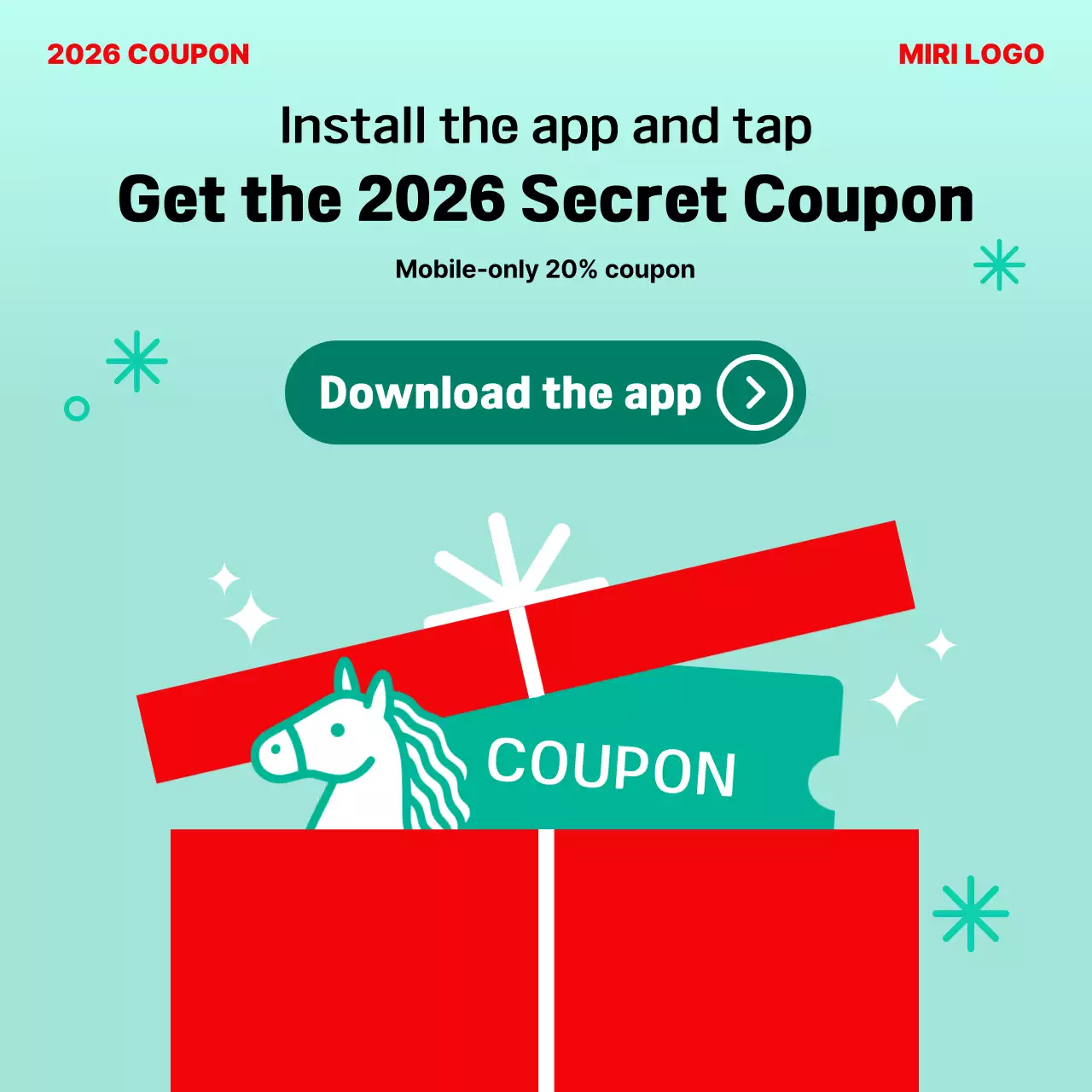 Red Simple Holiday Event