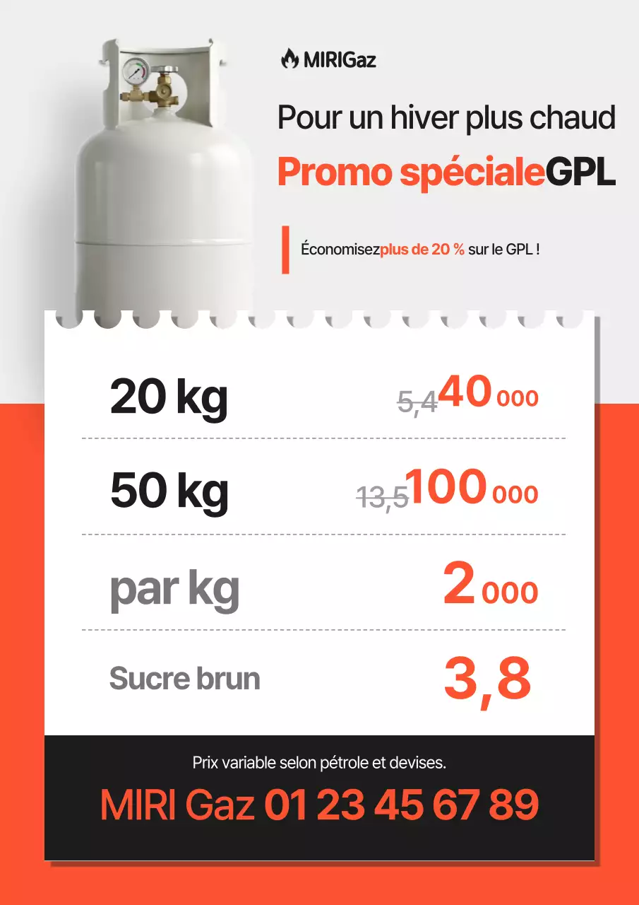 Réduction Orange Modern Energy