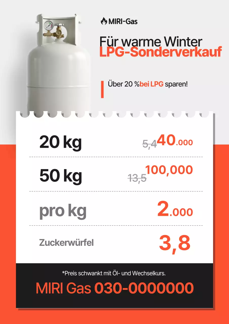 Orange Modern Energy Discount