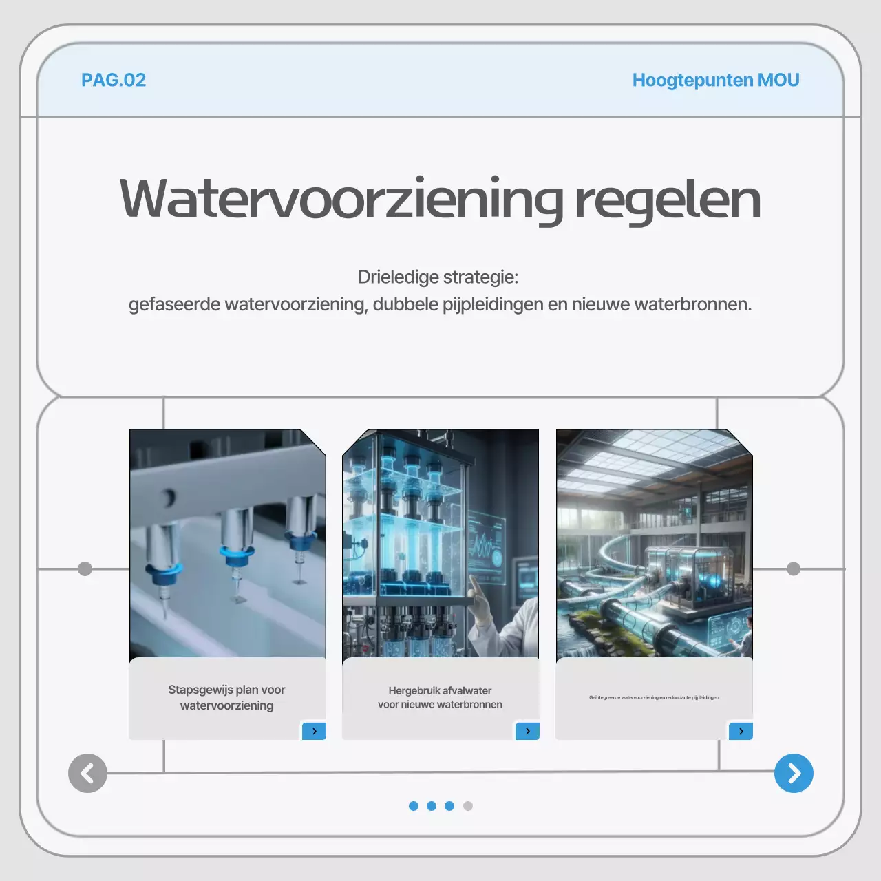 Grijze moderne waterbronnen, bevordering van de halfgeleiderindustrie