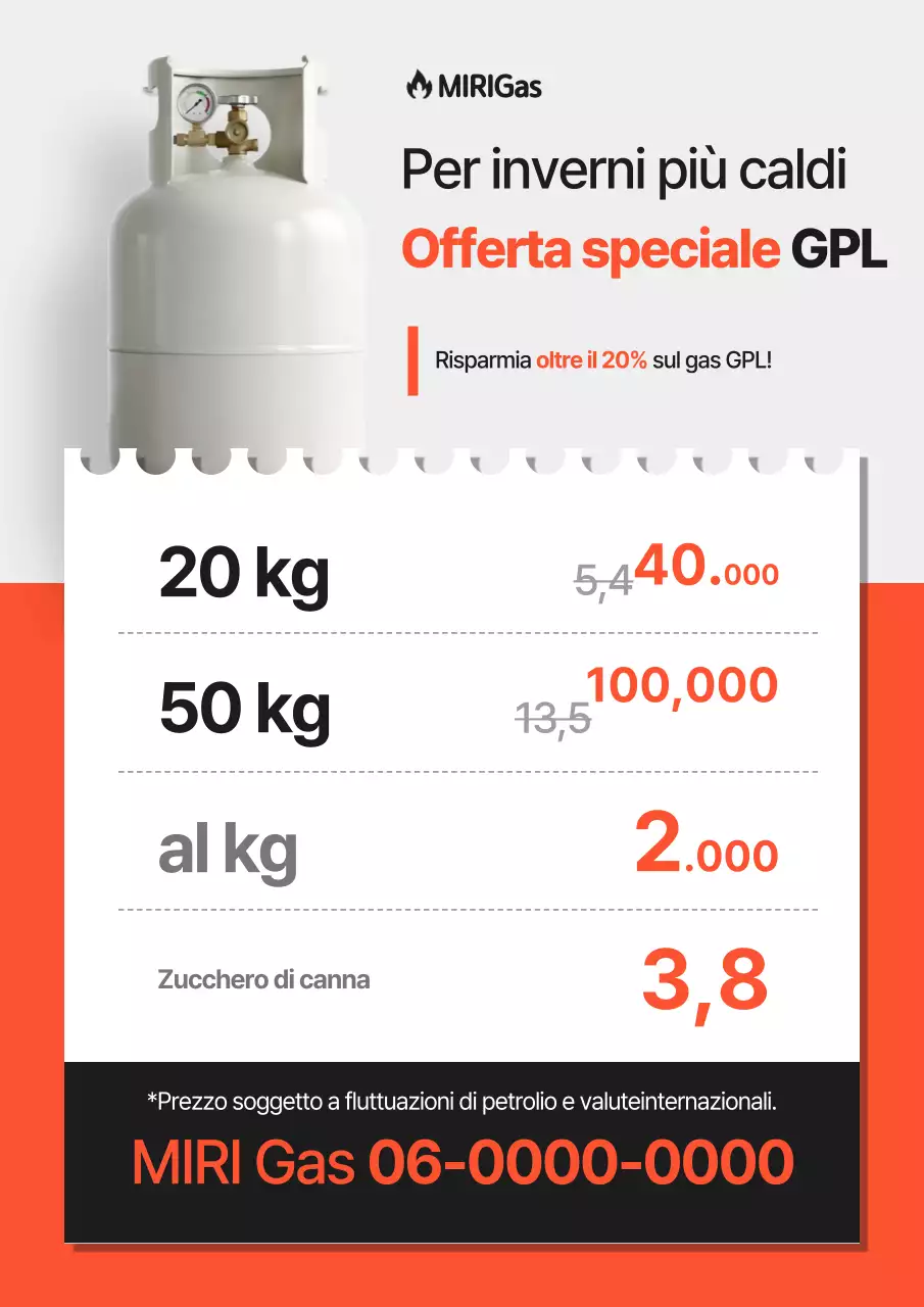 Sconto Orange Modern Energy