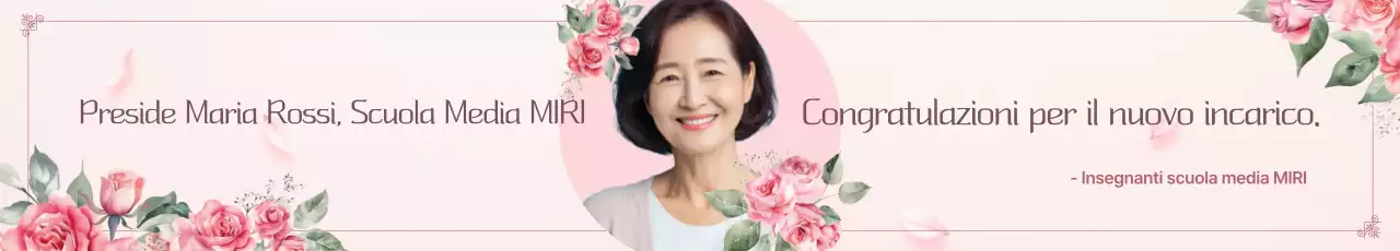 Elegante festa di inaugurazione rosa