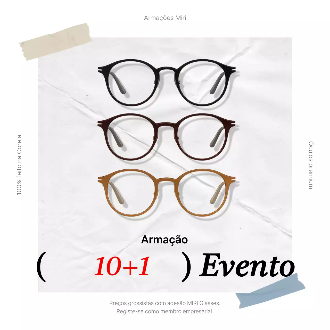 Promoção de Eventos Modernos em Marrom