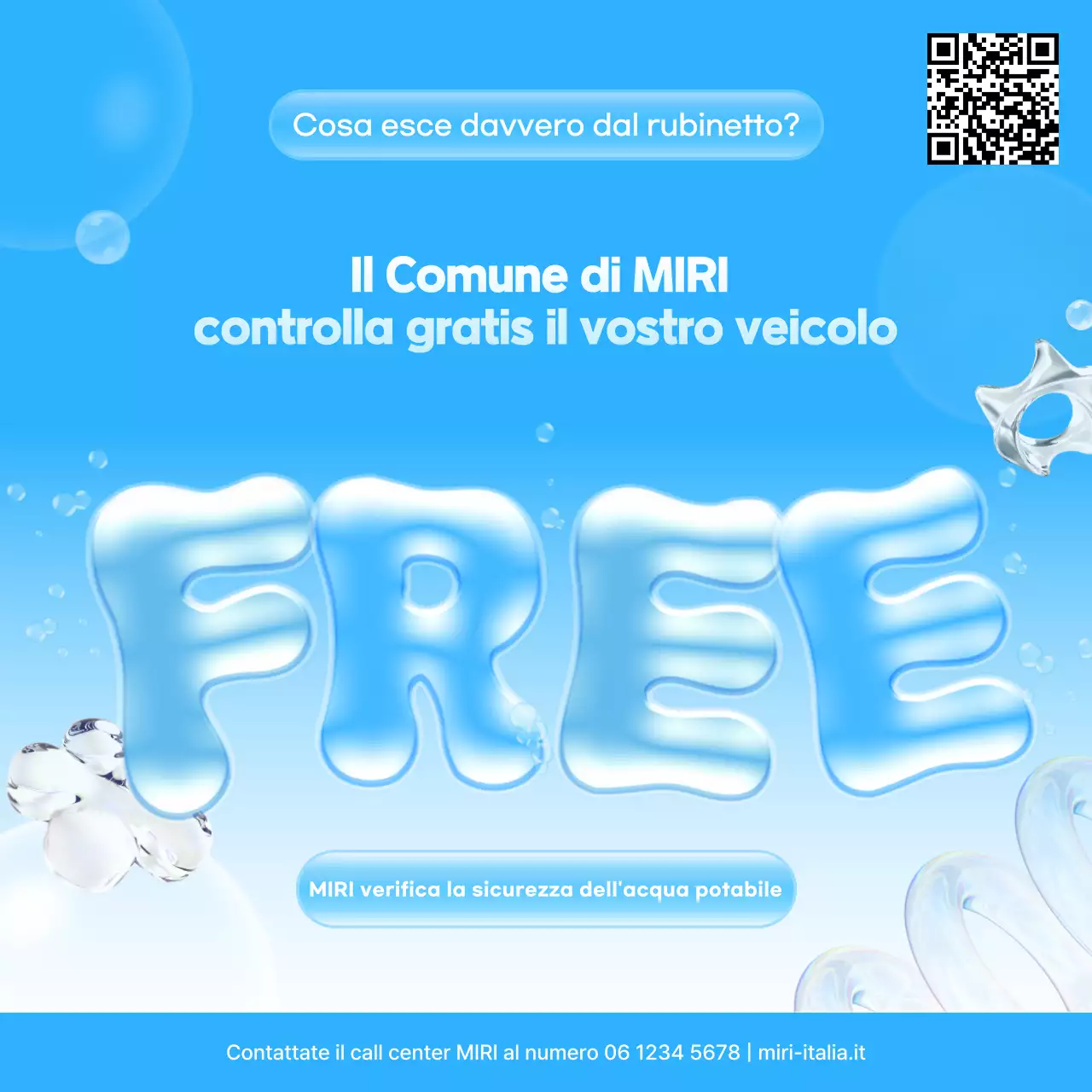 Promozione ispezione Sky Blue Clean