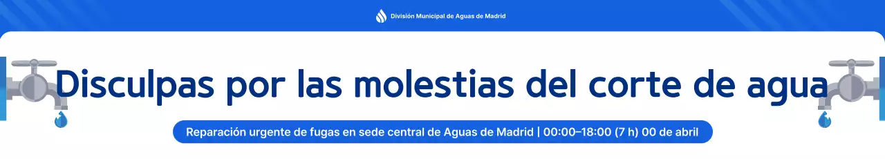 Aviso de limpieza azul