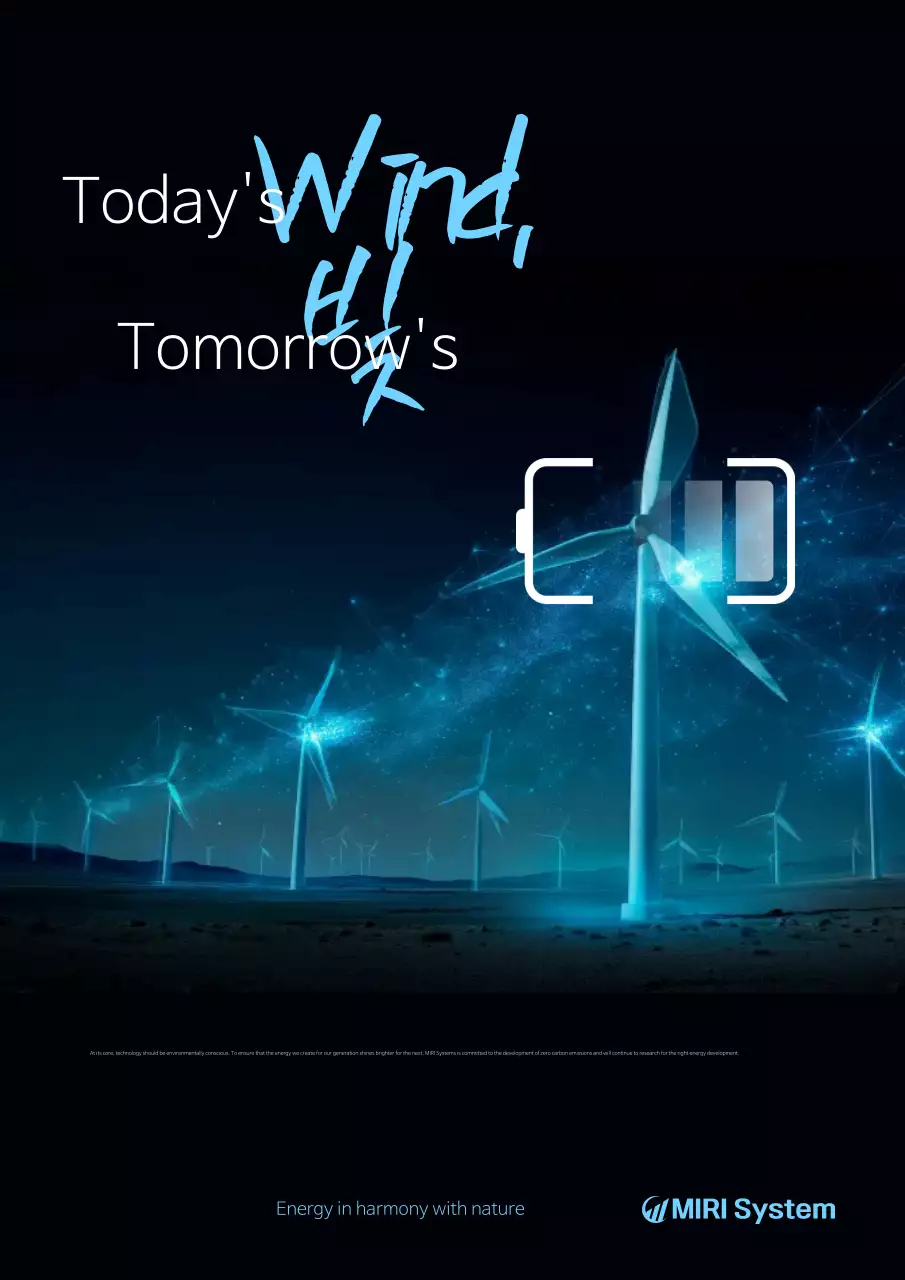 Quảng cáo Năng lượng Hiện đại màu Xanh Hải quân