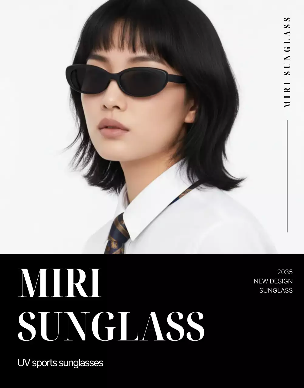 Black Modern Fashion Advertisement