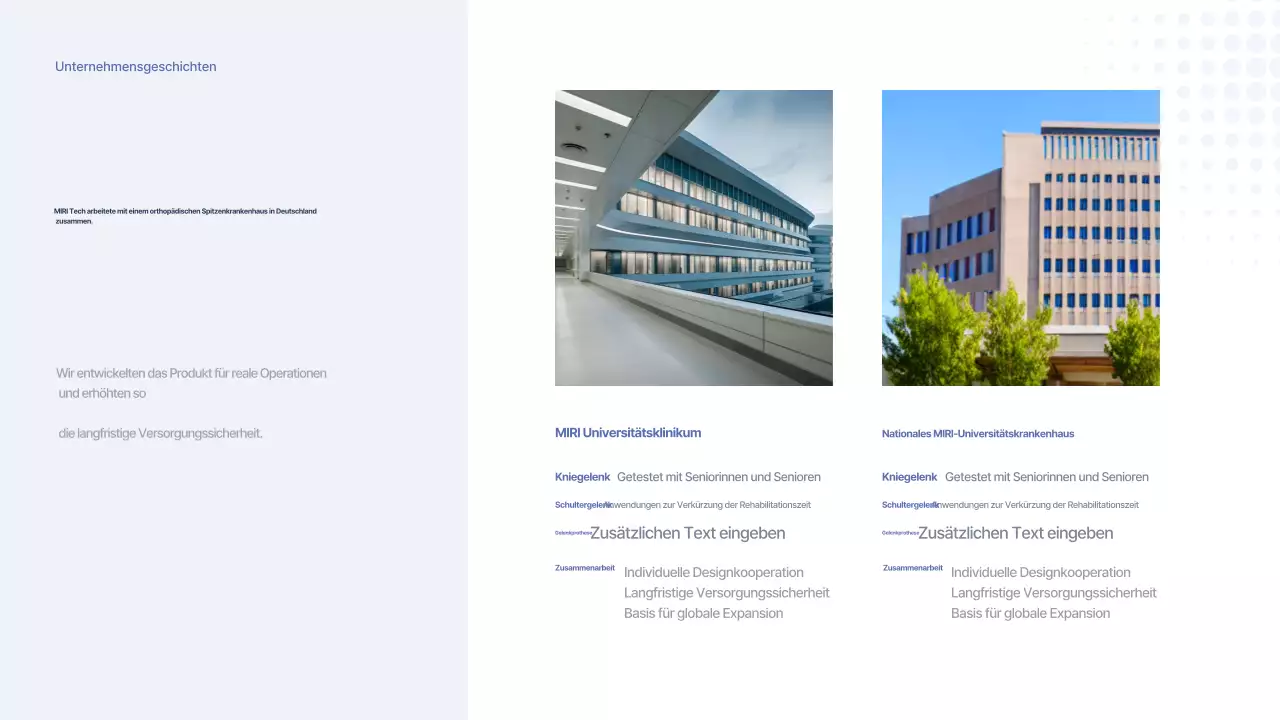 Werbung für moderne Medizinprodukte von Gray