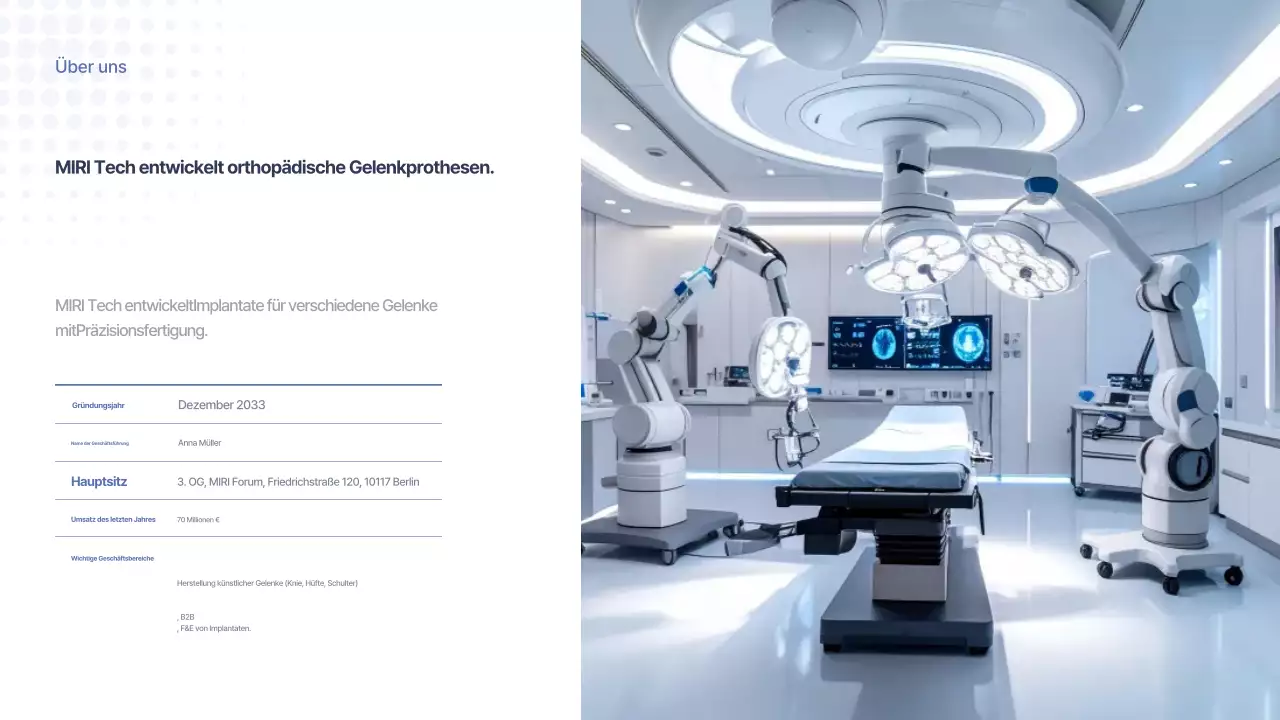 Werbung für moderne Medizinprodukte von Gray