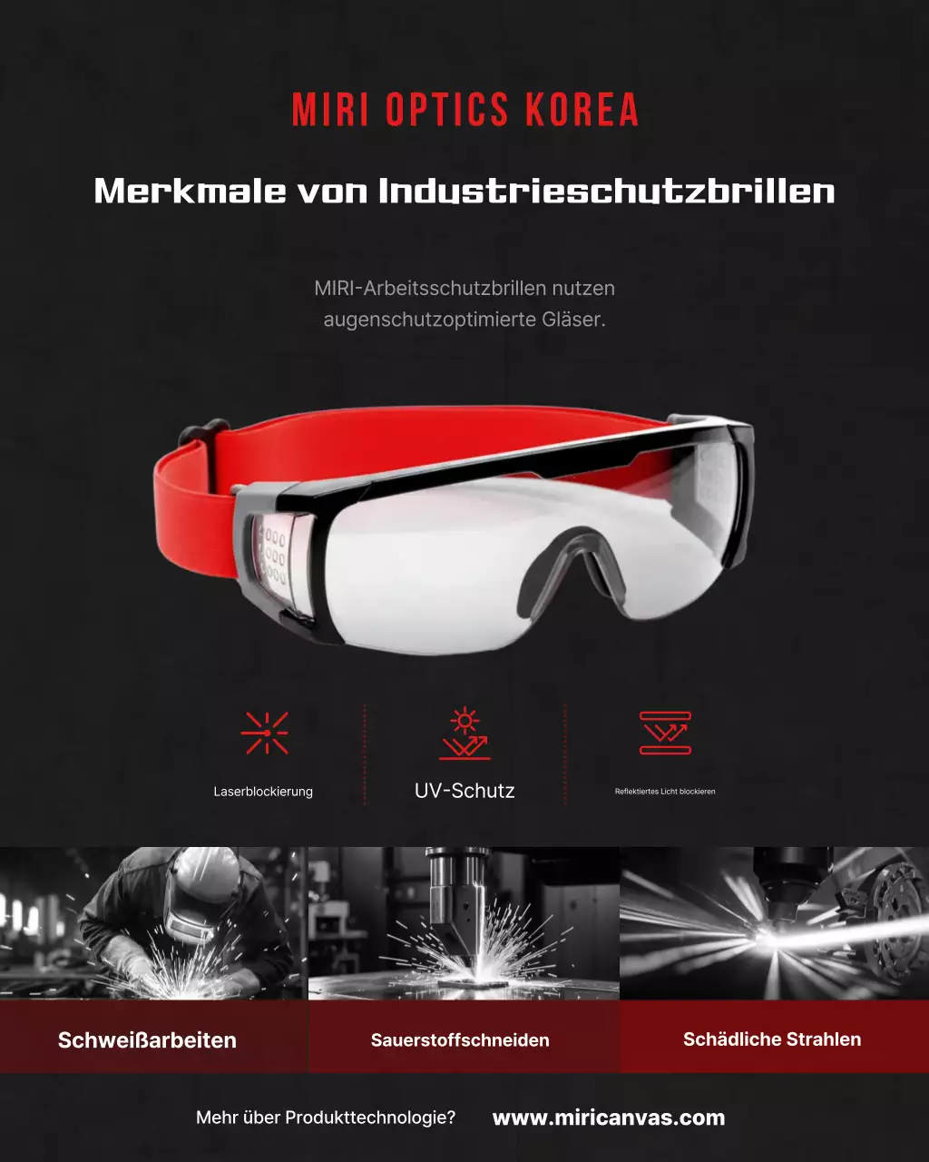 Förderung der modernen Sicherheitsrichtlinien von Red