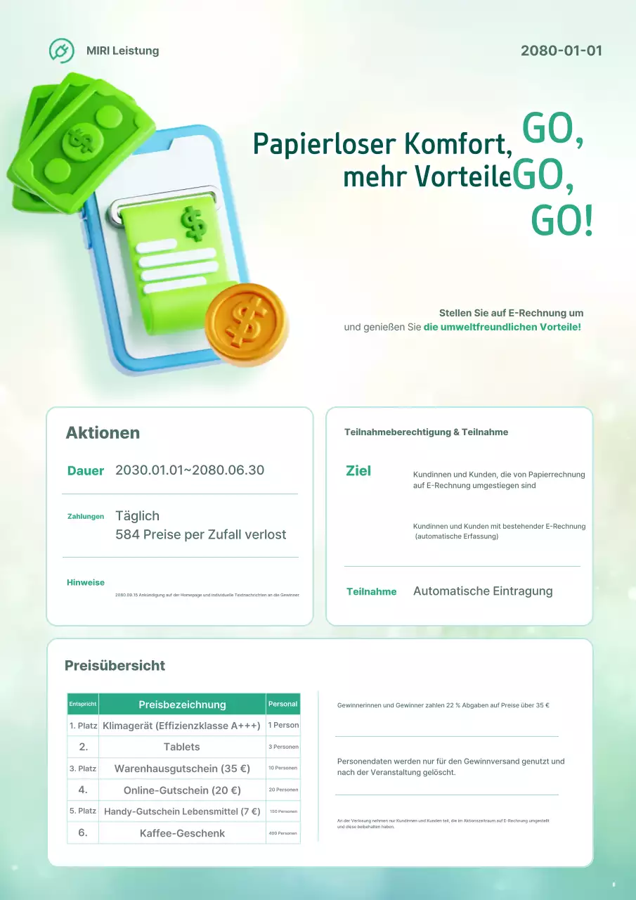 Mint Modern Environment Campaign Promotion