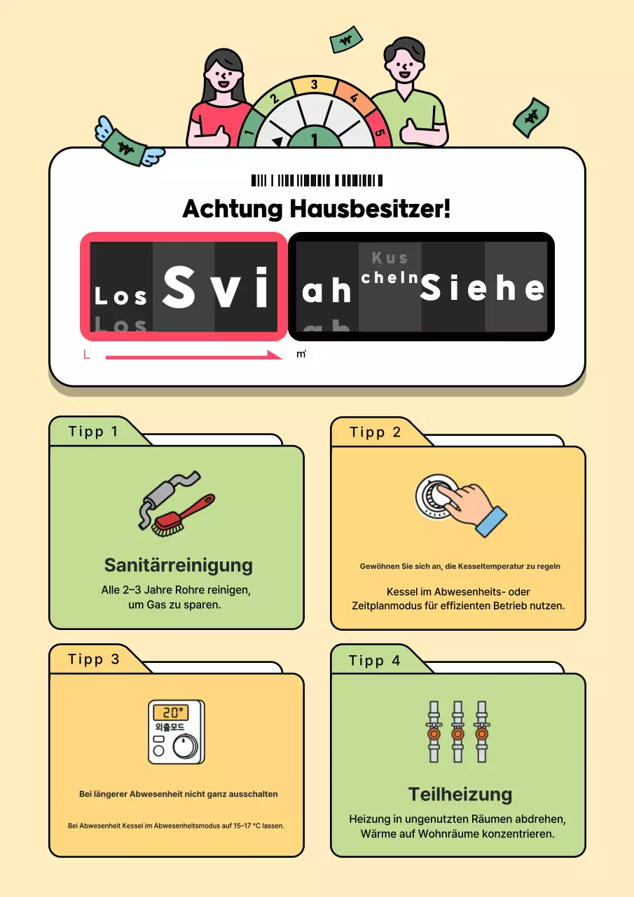 Sicherheitsrichtlinien für die Heizung von Beige Baby