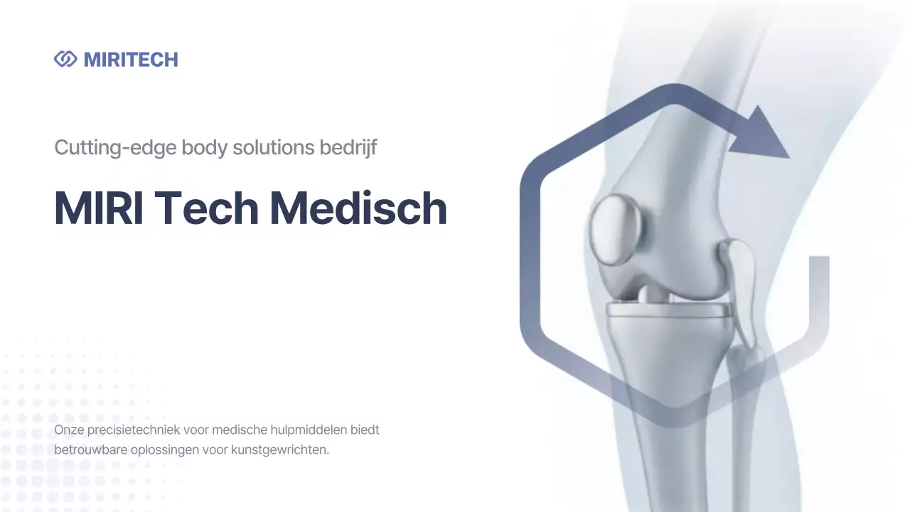 Gray Modern Medical Device Promotie