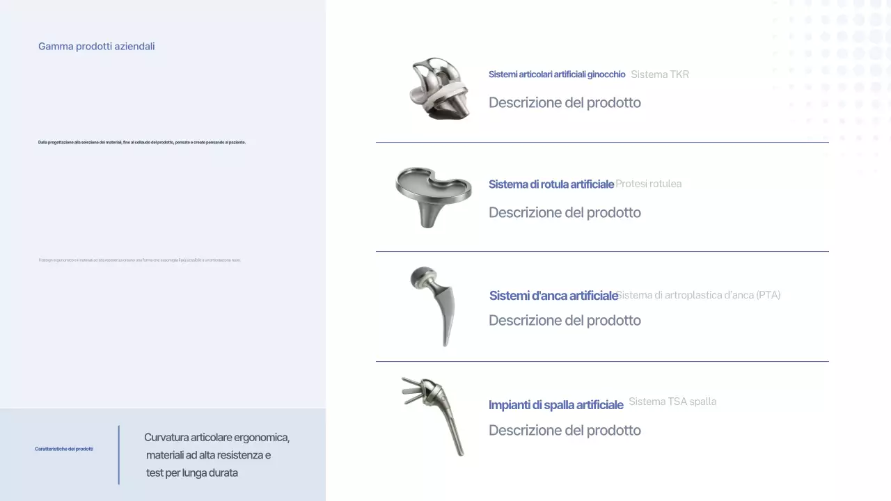 Promozione del dispositivo medico moderno grigio
