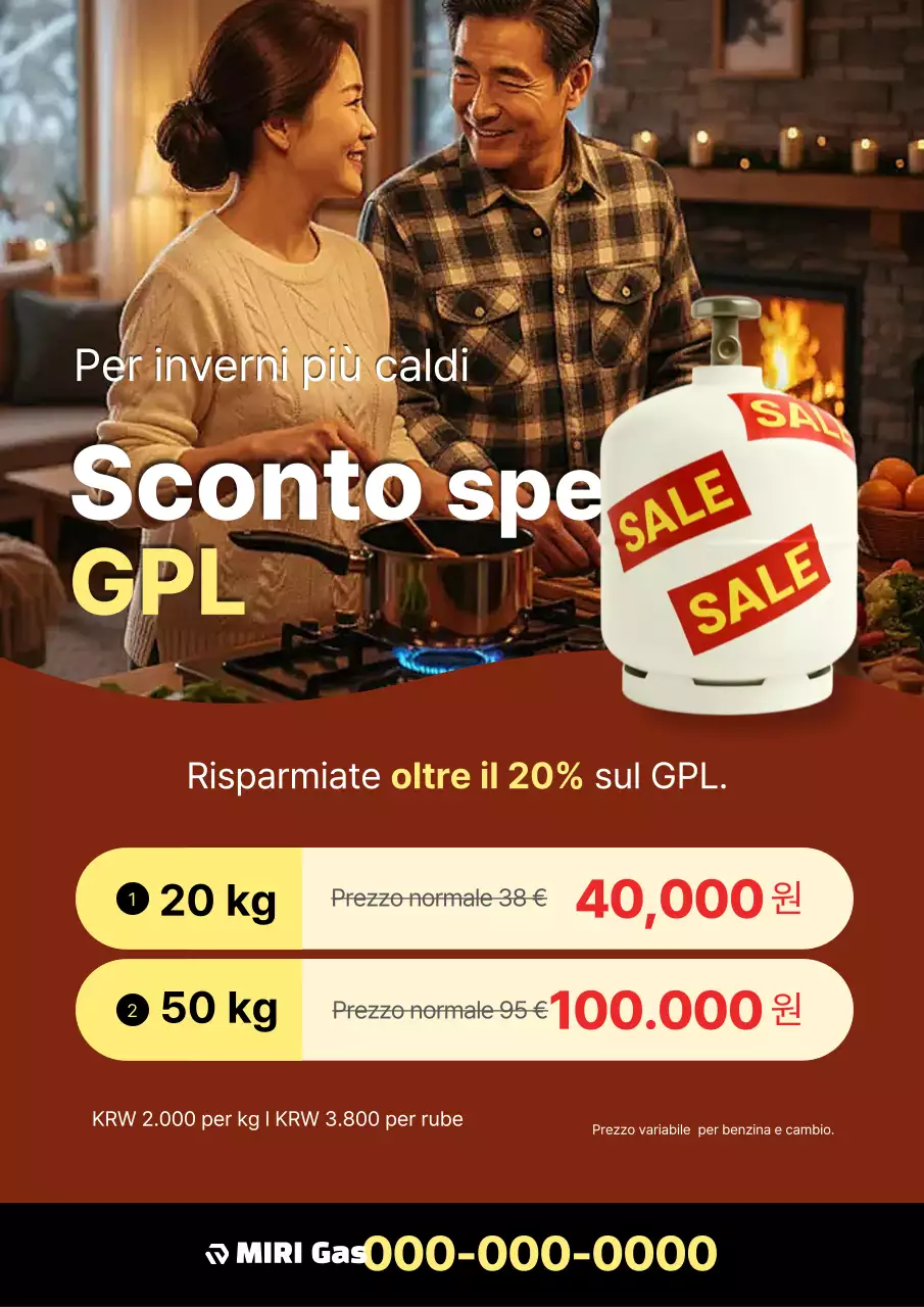 Sconto sul riscaldamento moderno Brown