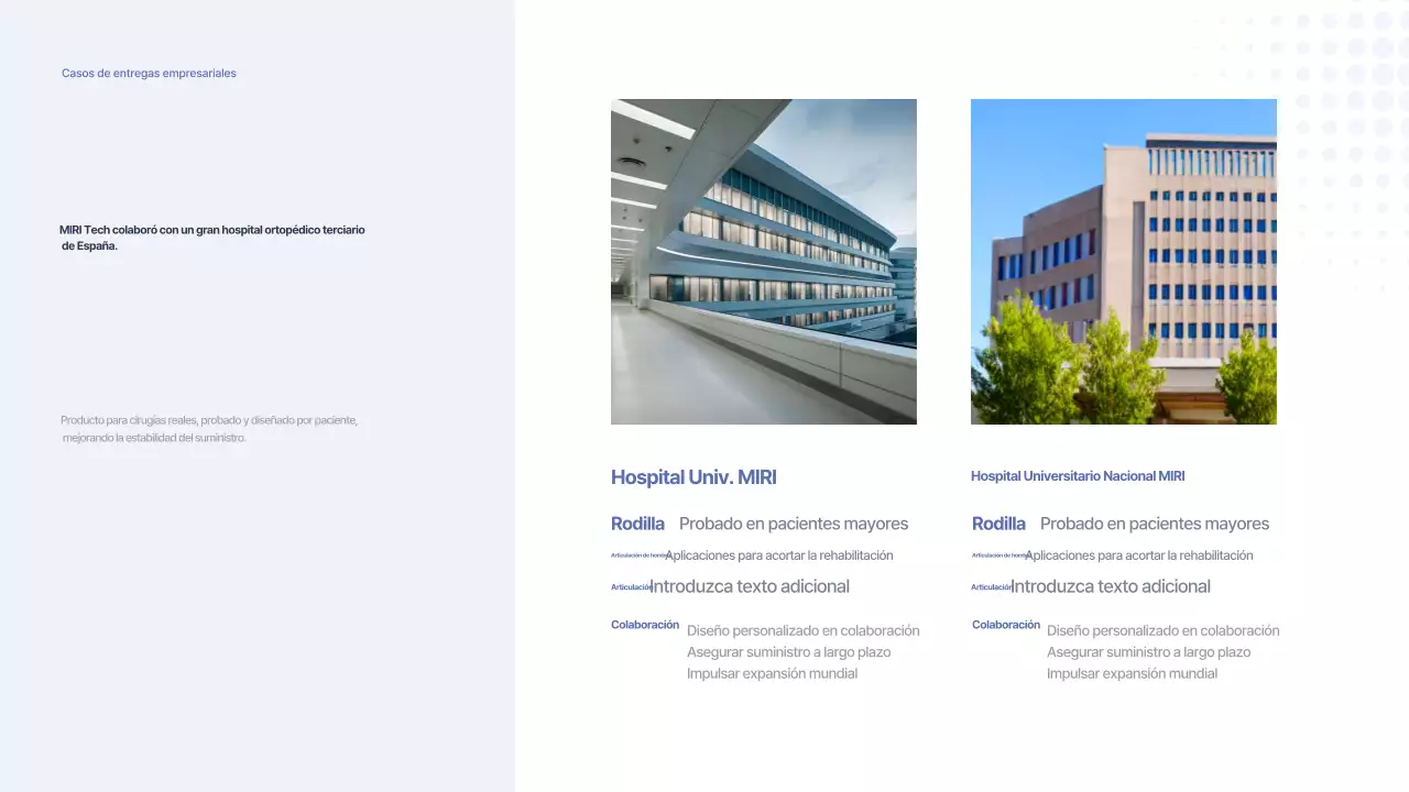 Promoción de dispositivos médicos modernos de color gris