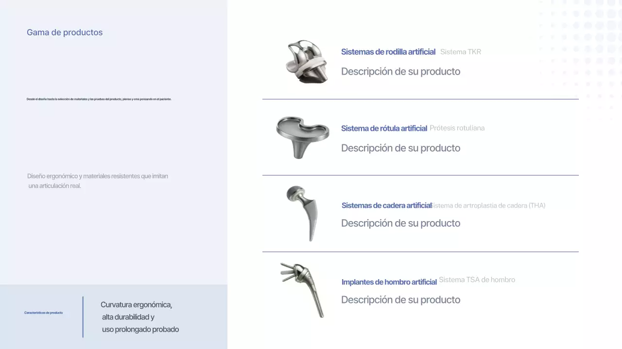Promoción de dispositivos médicos modernos de color gris