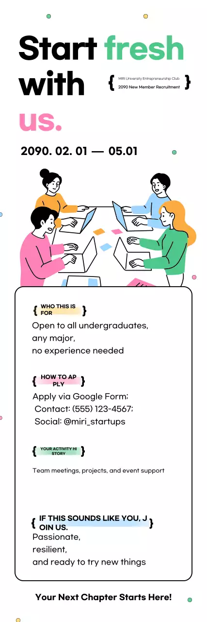 Panduan Rekrutmen Pink Clean Club