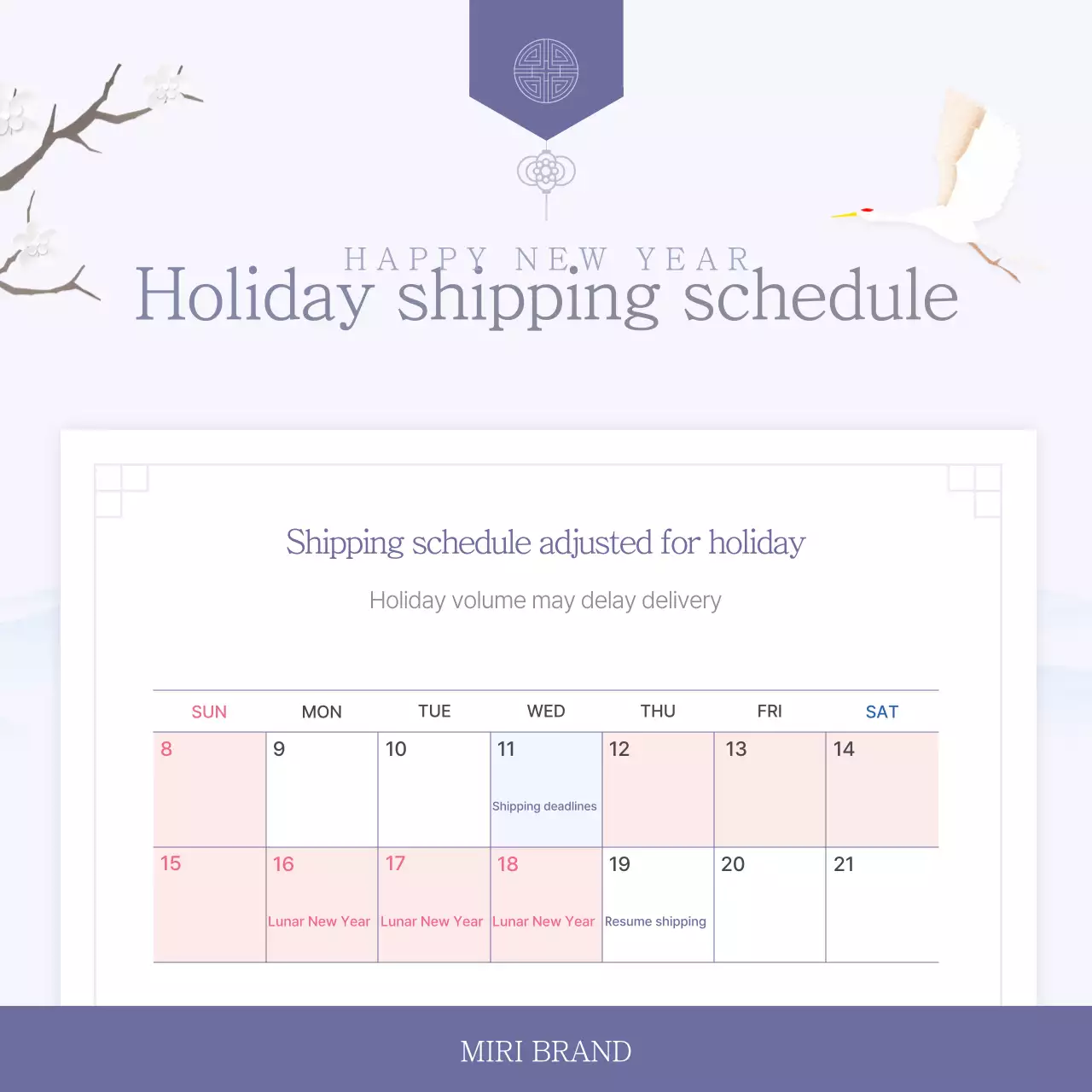 Yeonbora Traditional New Year Promotion