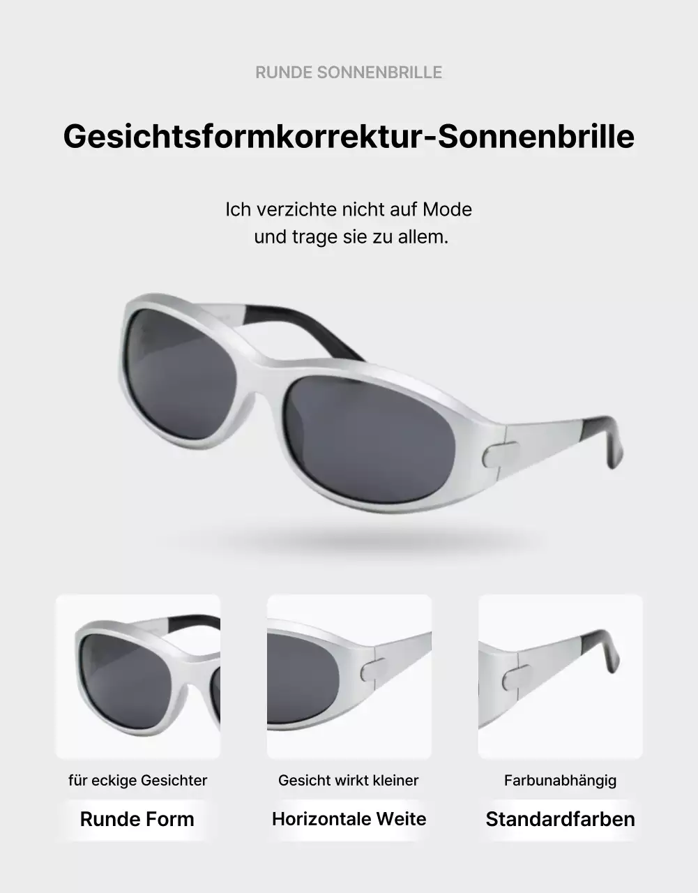 Schwarze moderne Sportwerbung