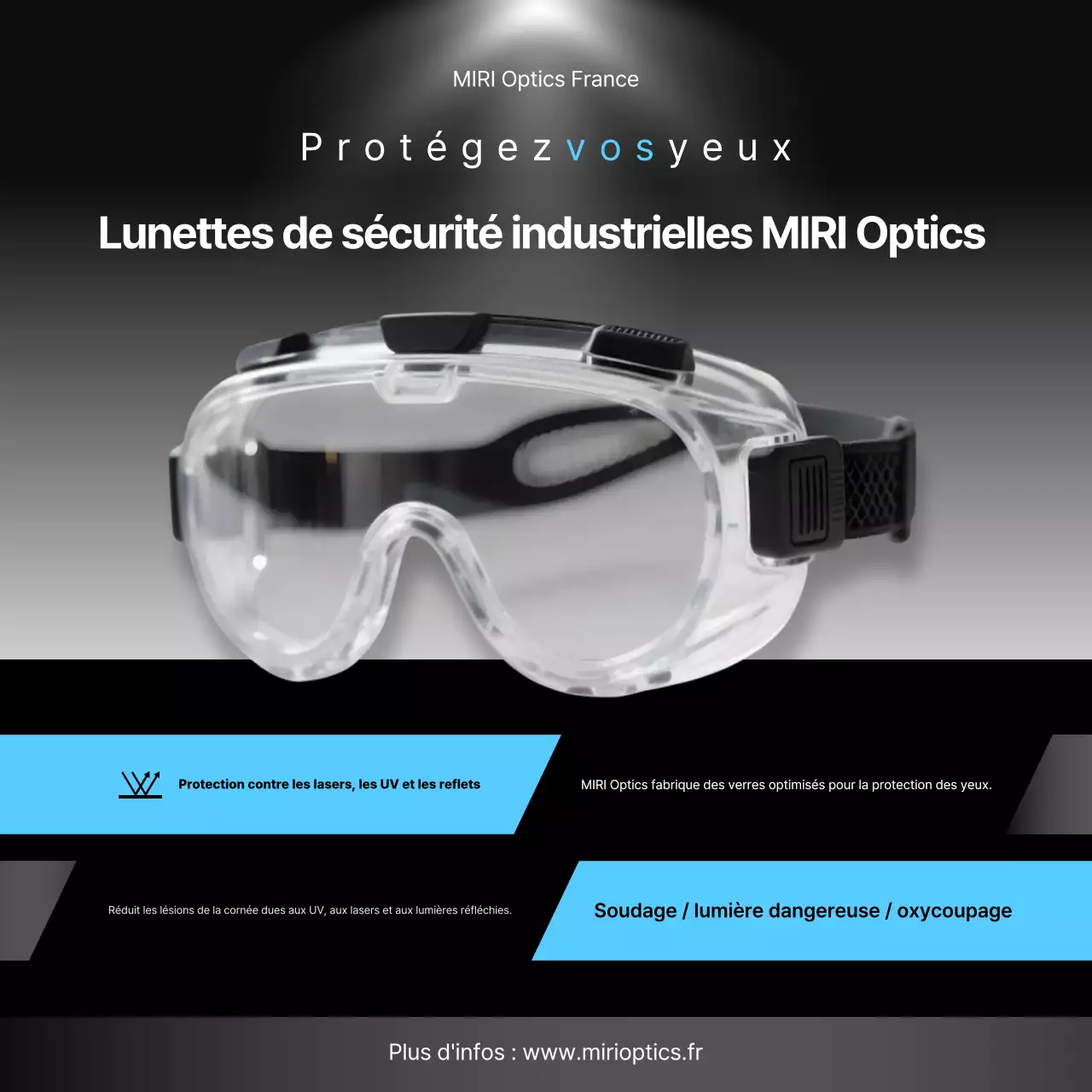 Campagne de promotion de la sécurité moderne noire