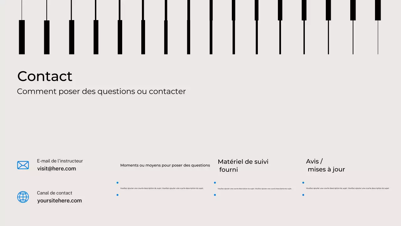 Invitation au cours d'IA moderne noire