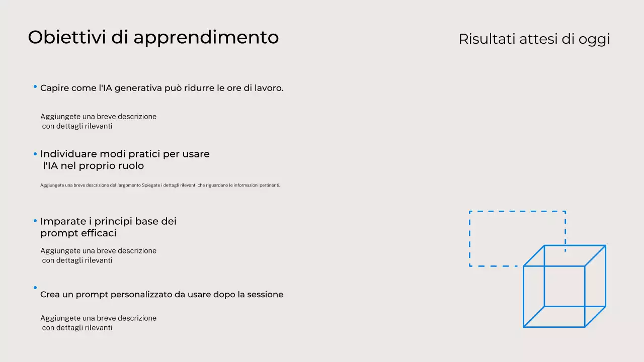 Invito al corso di intelligenza artificiale moderna nera