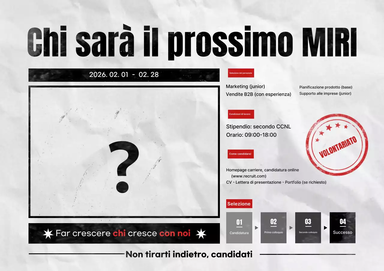 Reclutamento retrò nero Reclutamento