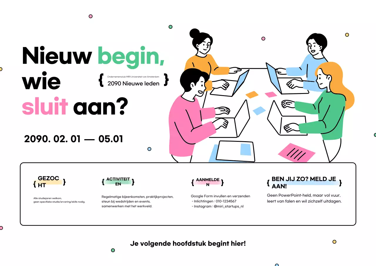 Wervingsgids voor de Pink Clean Club