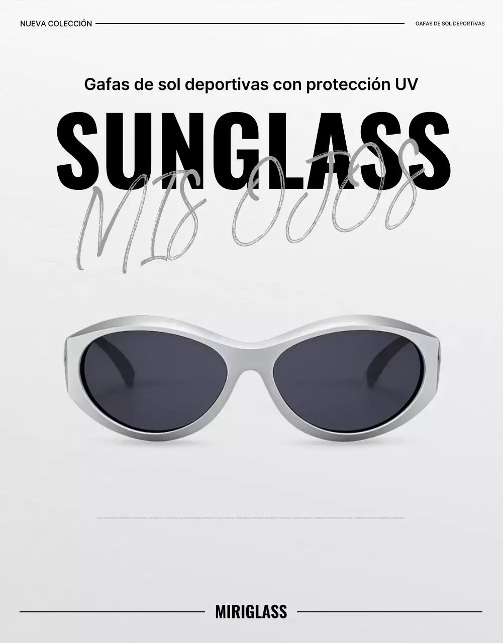 Anuncio deportivo moderno negro