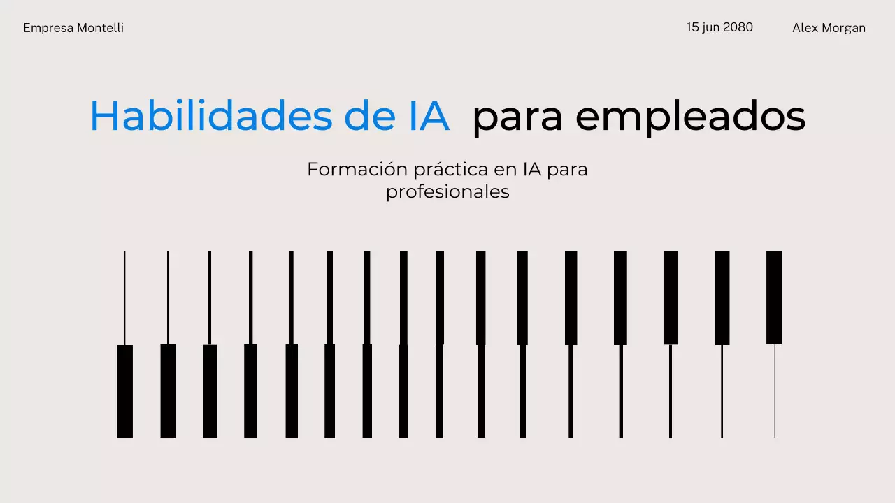 Invitación al curso de IA moderna y negra