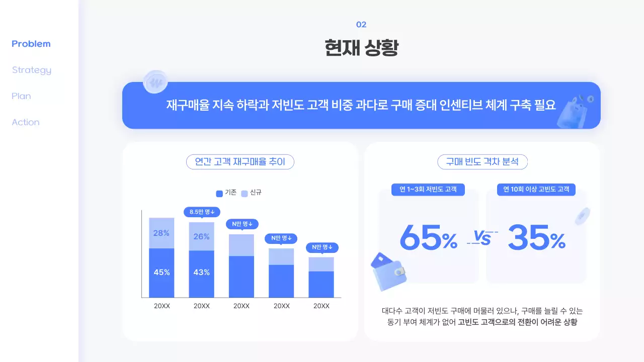 파랑 모던 멤버십 제안