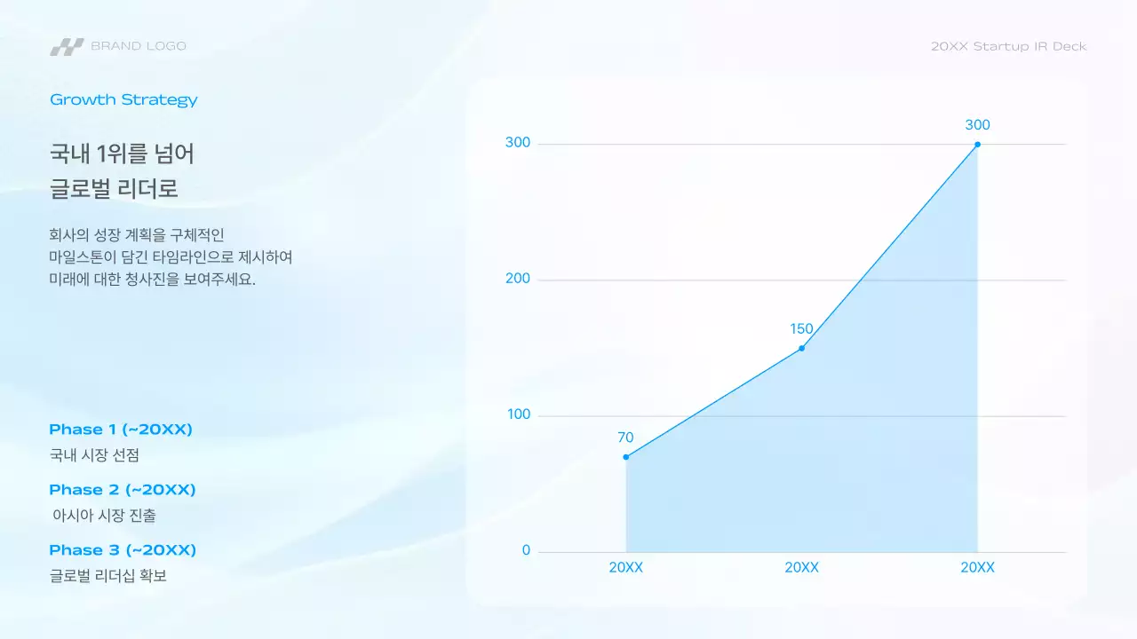 하늘색 모던 스타트업 설명