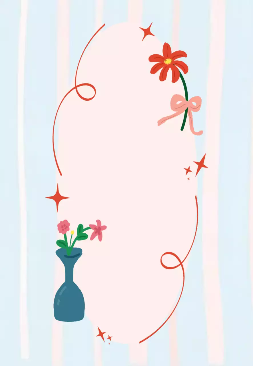 핑크 아기자기한 다꾸 스티커