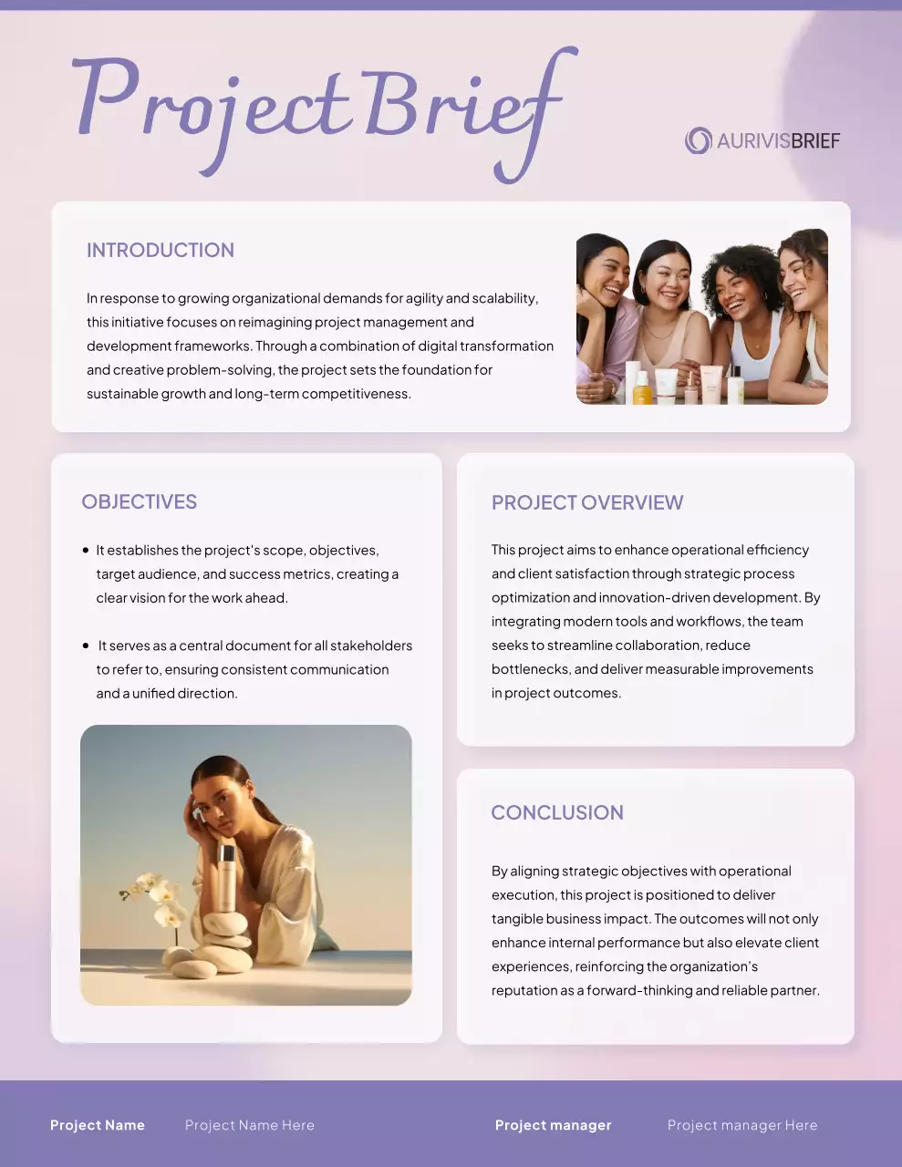 Purple Modern Project Report